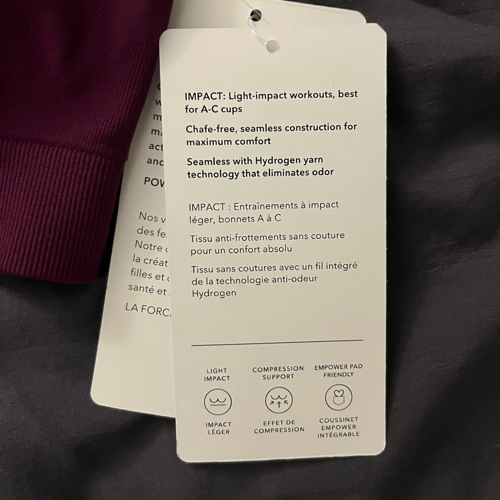 NWT Athleta Renew Bra - Picture 3 of 4
